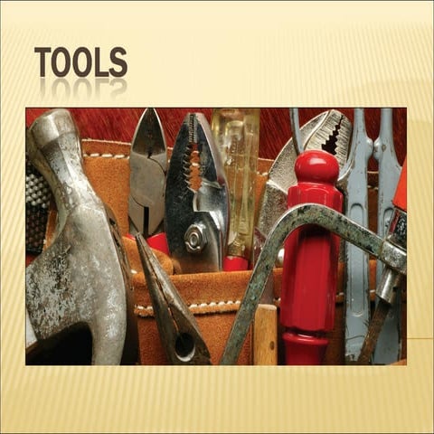 Mechanical Technology Grade 12 Chapter 4 Tools