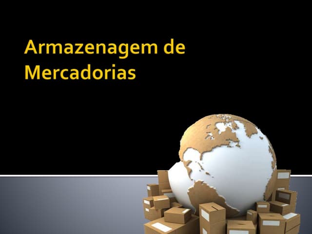 4º trabalho armazenagem de mercadorias