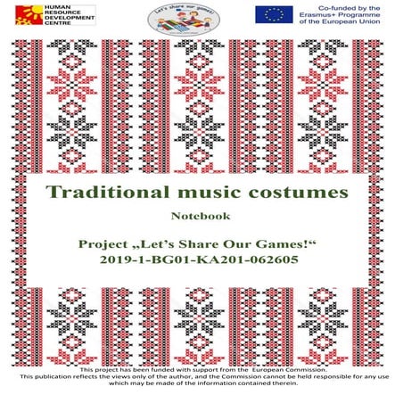 Traditional Music costumes "Let's share our games!"