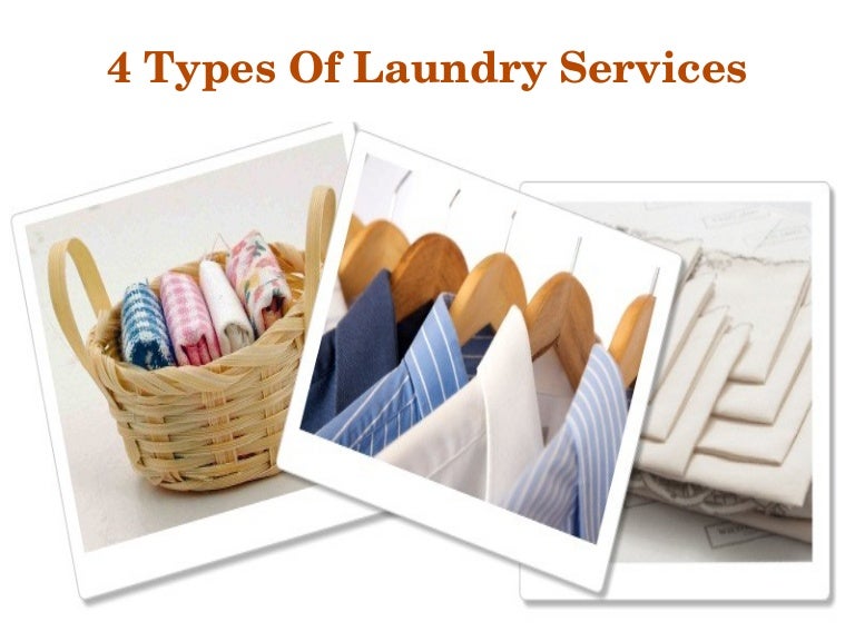 4 types of laundry services