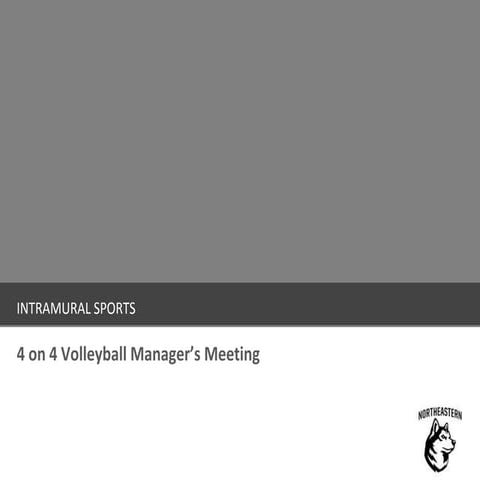 4v4 volleyballmanagersppt
