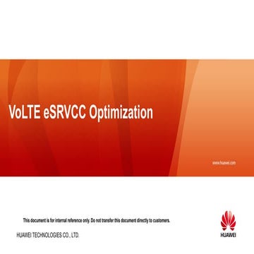 4 Vo LTE e SRVCC Optimization guide.pptx