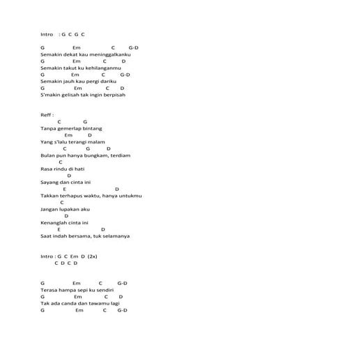 4wd jangan lupakan aku | DOCX