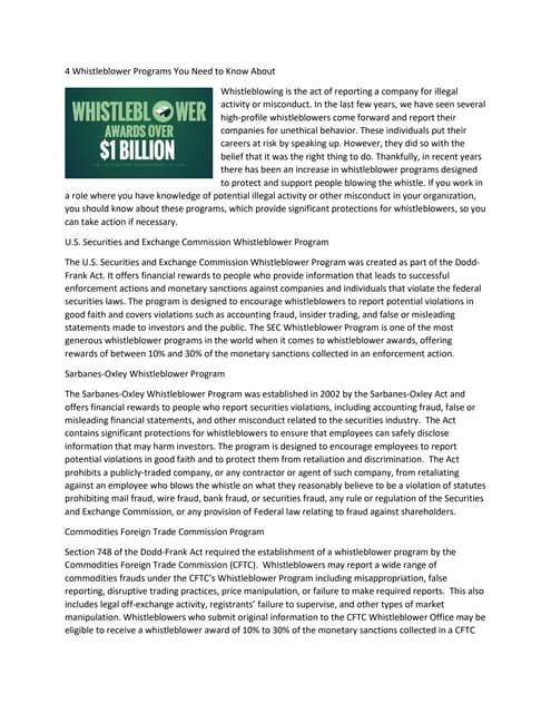 4 Whistleblower Programs You Need to Know About.pdf
