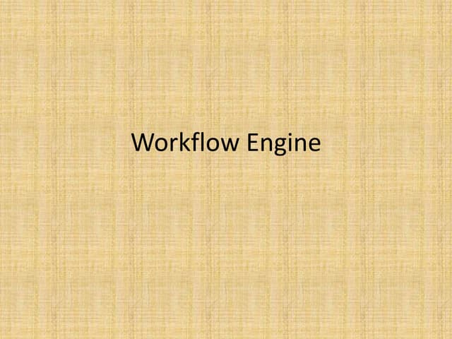 4, workflow tables & api