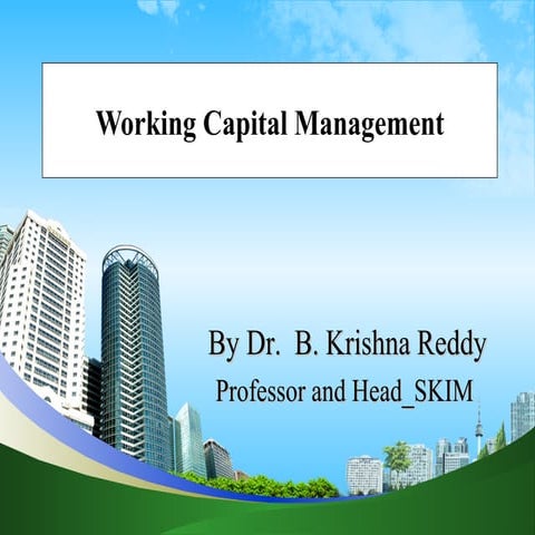 4 working capital managementppt