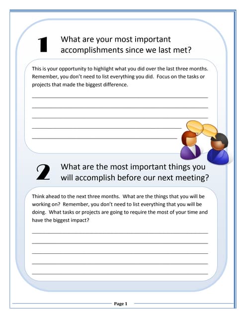 Job interview questions worksheet | DOC