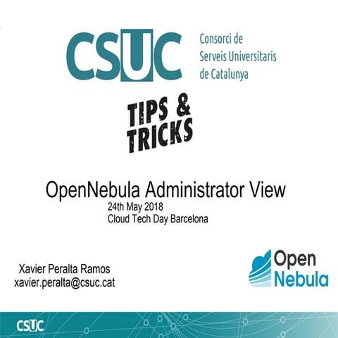 OpenNebula Administrator View