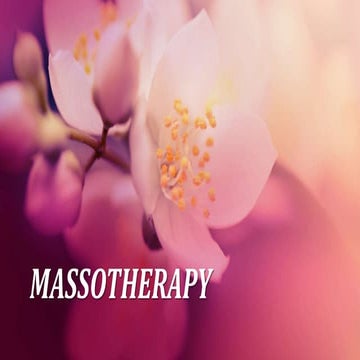 Massotherapy