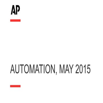 Robot Journalism: Don't Wait 'Til it's Too Late