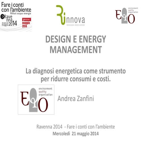 Energy manager - Andrea Zanfini
