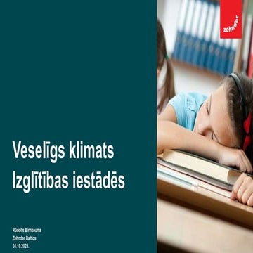 Kā efektīvi nodrošināt iekštelpu klimatu? | PDF