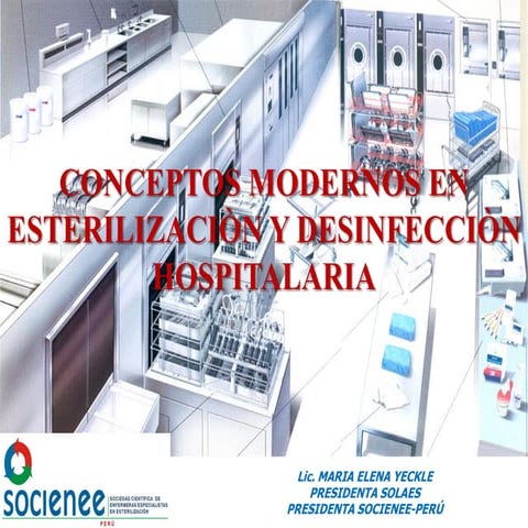Conceptos modernos esterilización y desinfeccion - CICAT-SALUD