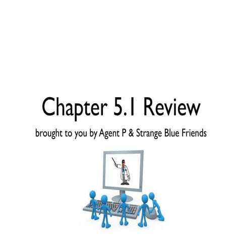 Chapter 5.1 Review