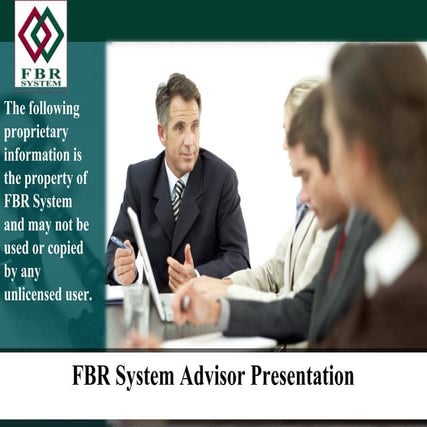 FBR Advisor Powerpoint