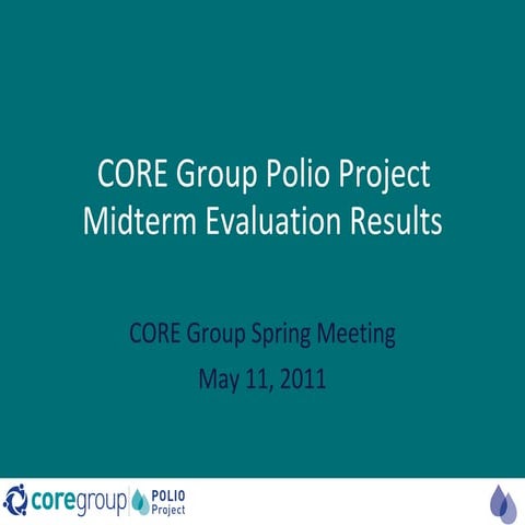 Recent Findings From an Evaluation of the CORE Group Polio Project_Ward & Lyn...
