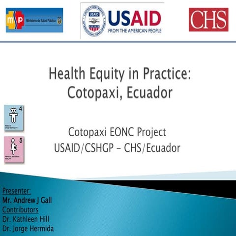 Considerations For Incorporating Health Equity in Project Design_Gall_5.12.11