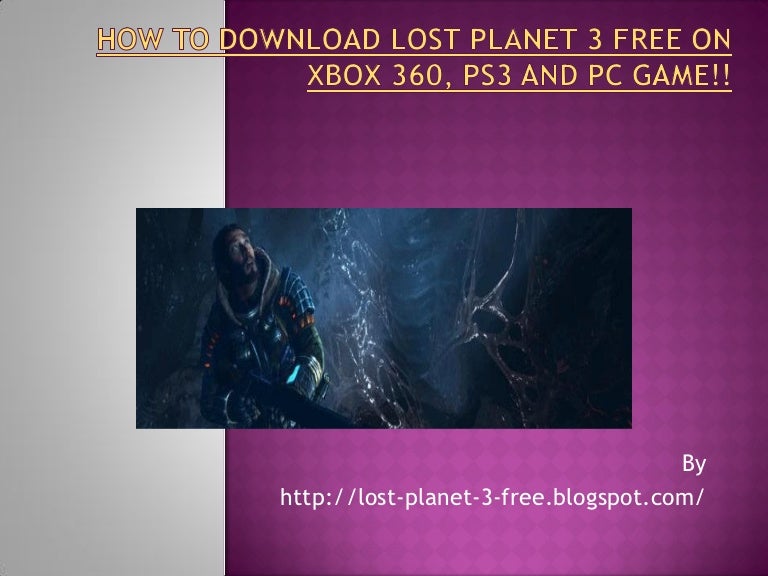 lost planet 3 xbox 360 download lost planet 3 xbox 360 download