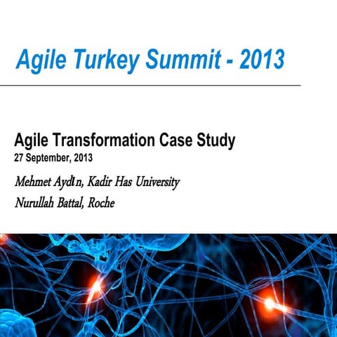 Mehmet Aydın, KHU - Nurullah Battal, Roche | Agile Turkey Summit 2013