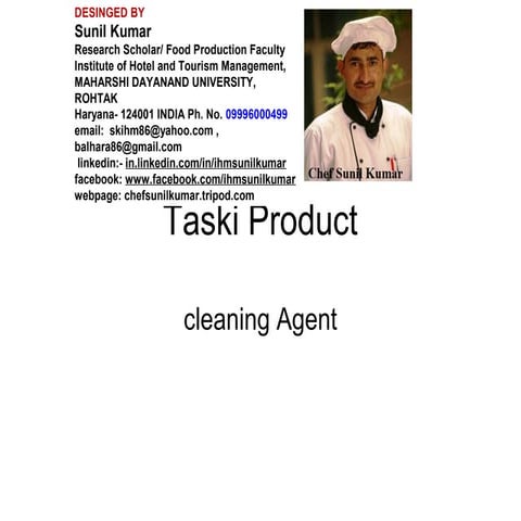  taski product cleaning agent