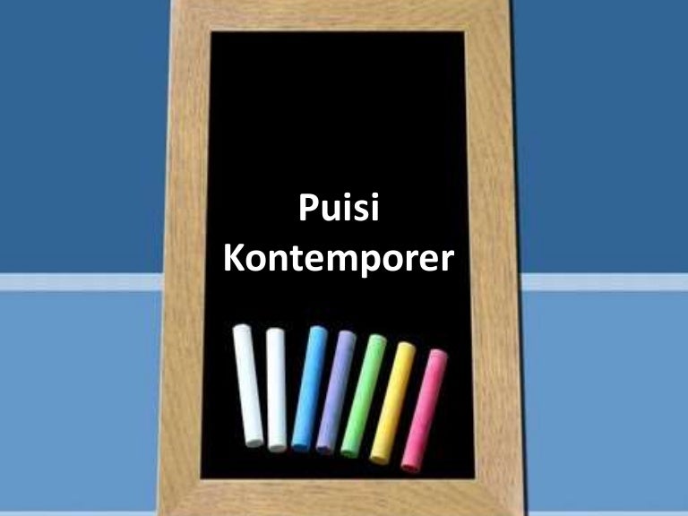 5 Puisi Kontemporer