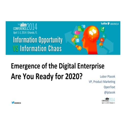 Ready for 2020? The Digital Enterprise Emerges