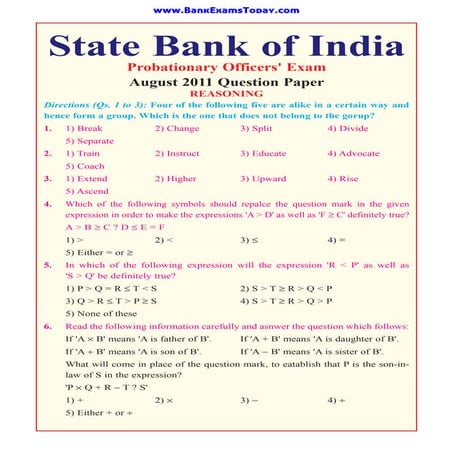 5.state bank of india august 2011 reasoning .text.marked.text.marked