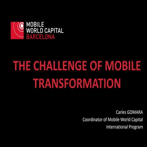 2014 IoT Forum_Mobile World Capital Barcelona