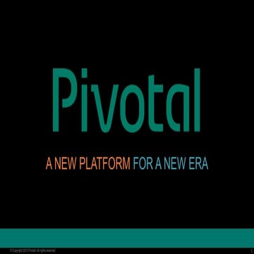 5. pivotal hd 2013