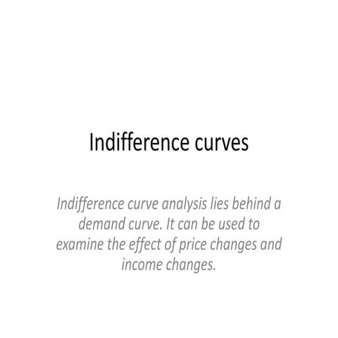 5.indifference curves