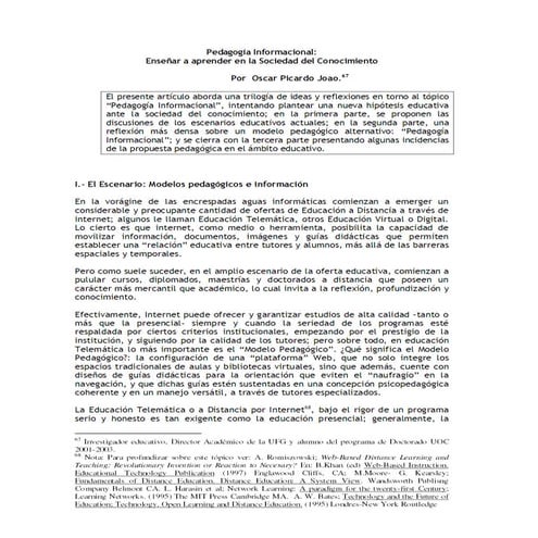 Enfoques y modelos educativos | PDF
