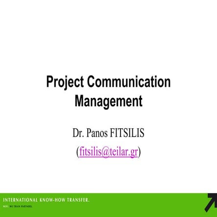 5.communication management