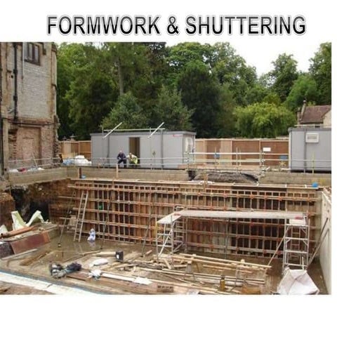 Formwork in civil engineering