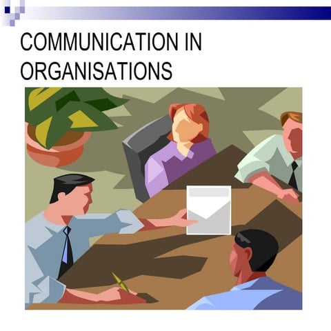 5. communication in organisations