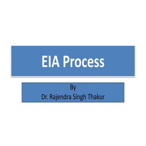 EIA process