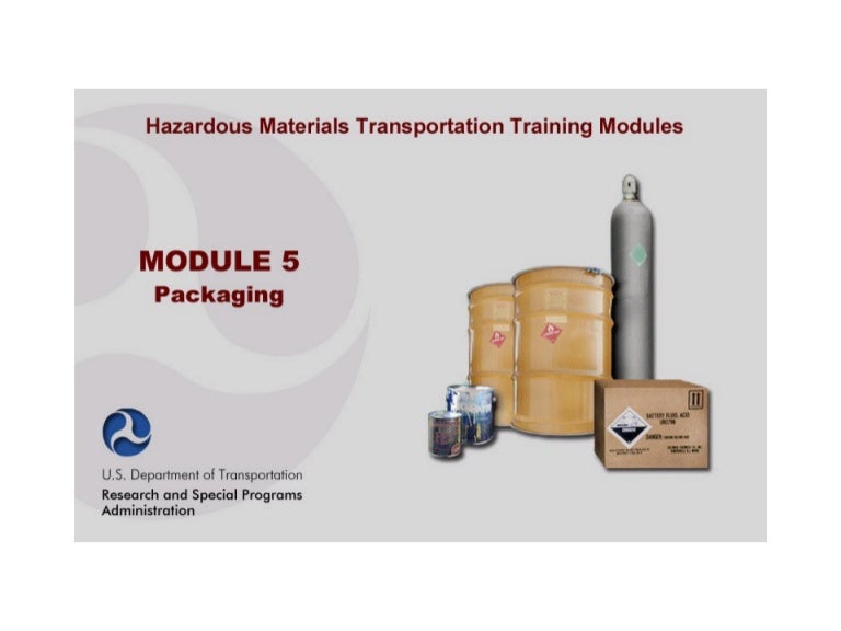 5. hazmat packaging presentation