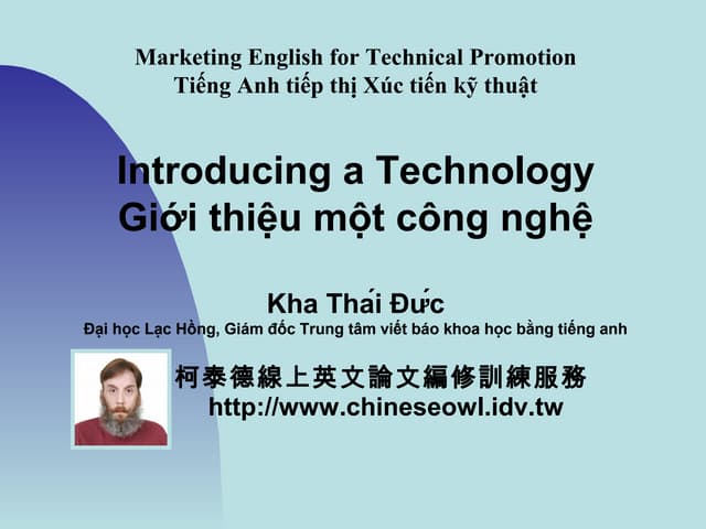 5.6 giới thiệu một công nghệ