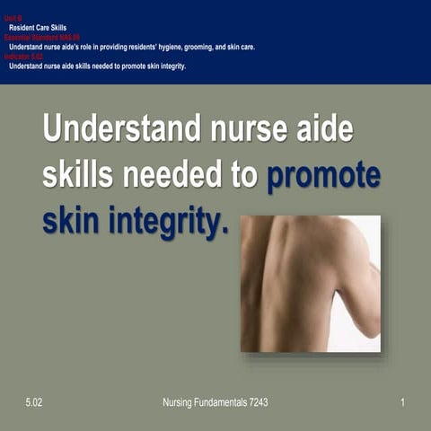 5.02 ppt skin integrity | PPTX