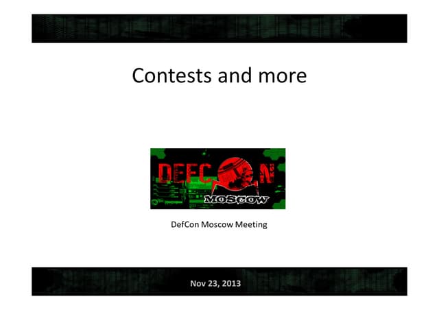 4.5. Contests [extras]