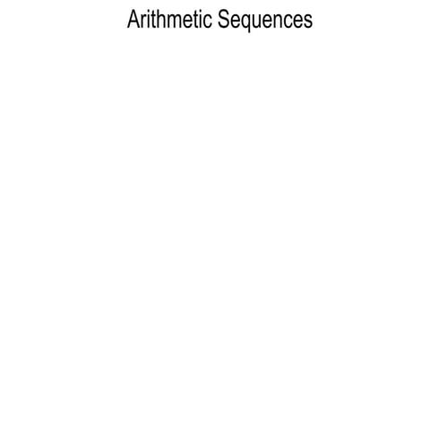 5.2 arithmetic sequences and sums