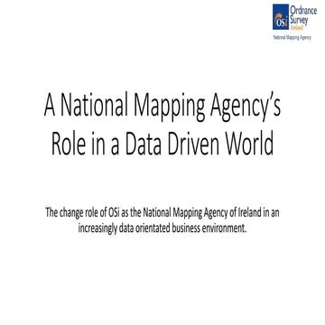 IMGS 2015 - Ordnance Survey Ireland - Hugh Mangan