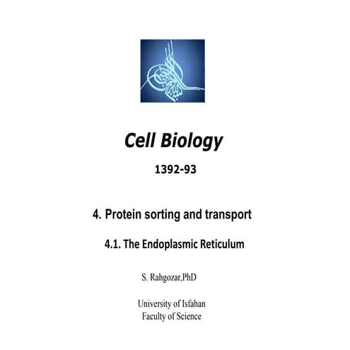 5.ER - cell biology