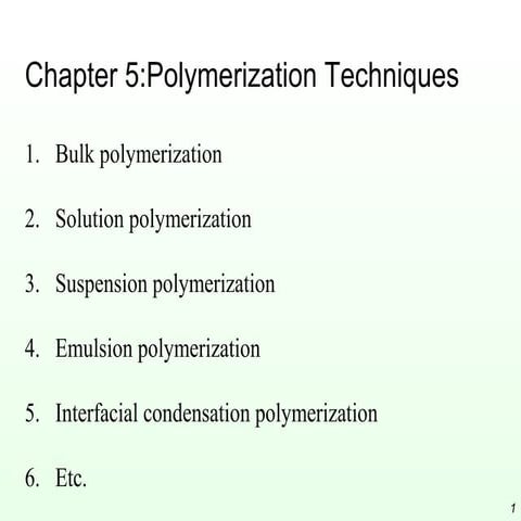 5. polymerisation practice tepe