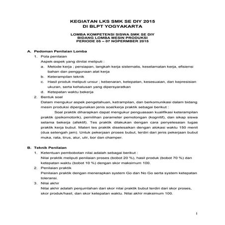 5. kisi2 lks mesin produksi smk se diy nov 2015