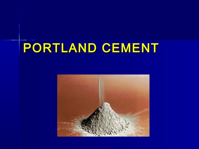 5. portland cement