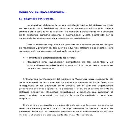 Seguridad del paciente