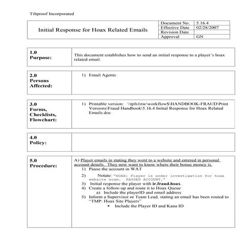 Investigation notes template | RTF
