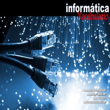 Vocabulario - informática