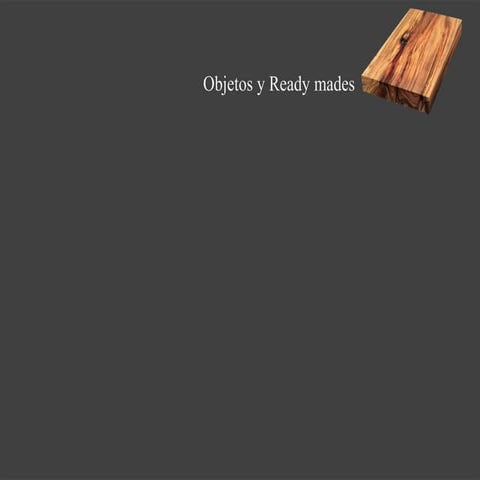 5. Objetos y Ready mades por Francisco Javier San Martín 