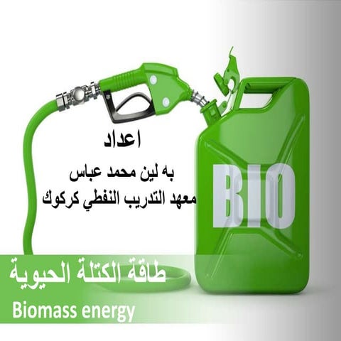 الوقود الحيوي Biofuels 